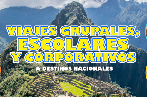 Viajes grupales, escolares y corporativos a nivel nacional.