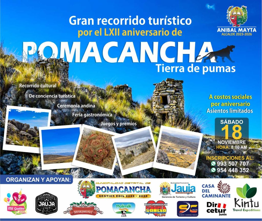 Pomacancha - Tierra de Pumas